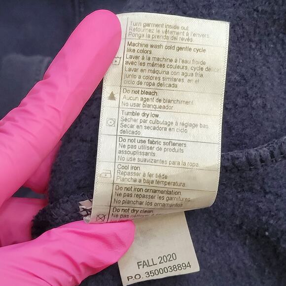 Carhartt Oversized Hoodie XL 27x29 Faded Navy-Blue - Picture 9 of 16